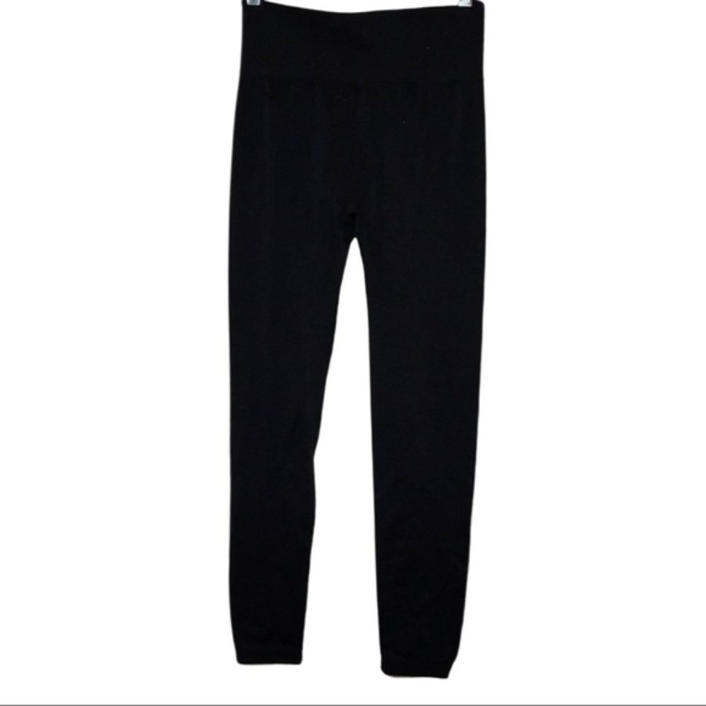 New Directions Missy leggings size small/medium fleece lined black